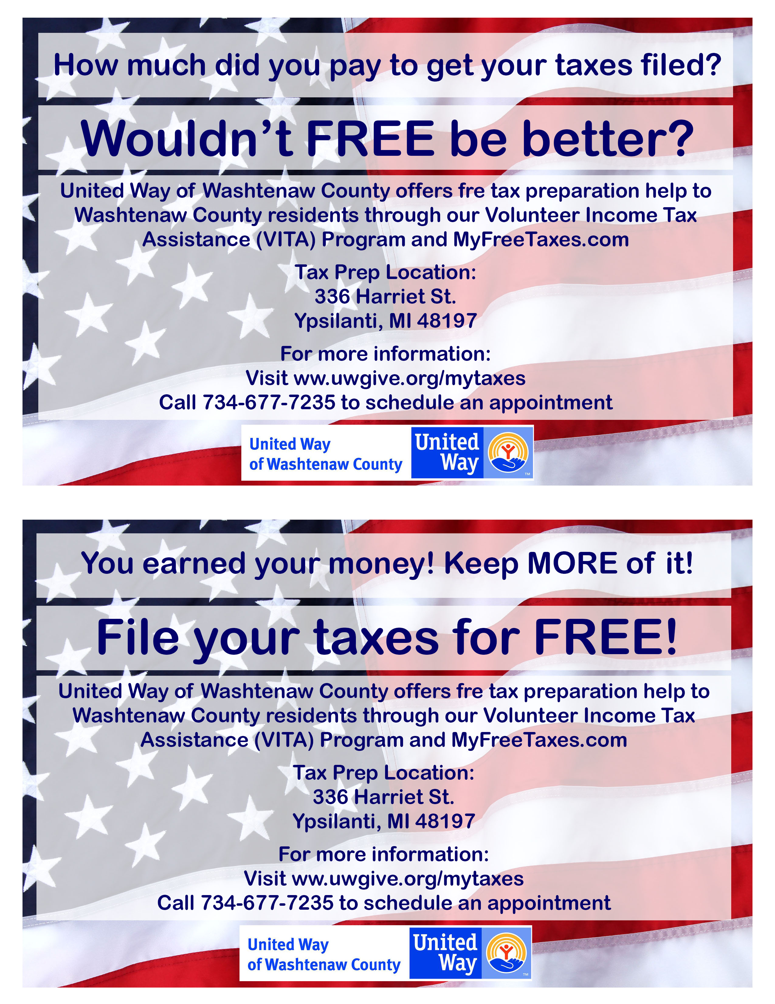 United Way Free Tax Help