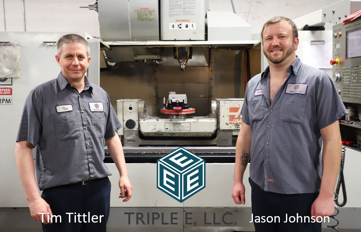 Tim and Jason posing in a photo