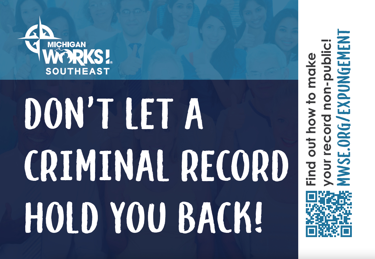 Michigan Works! Southeast to Host Expungement Events Throughout Region