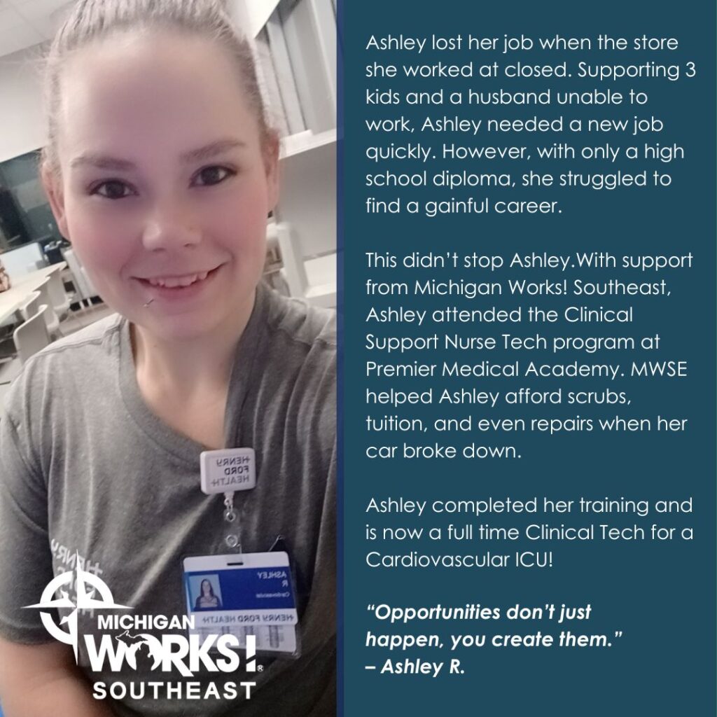 Ashley R Michigan Works Southeast