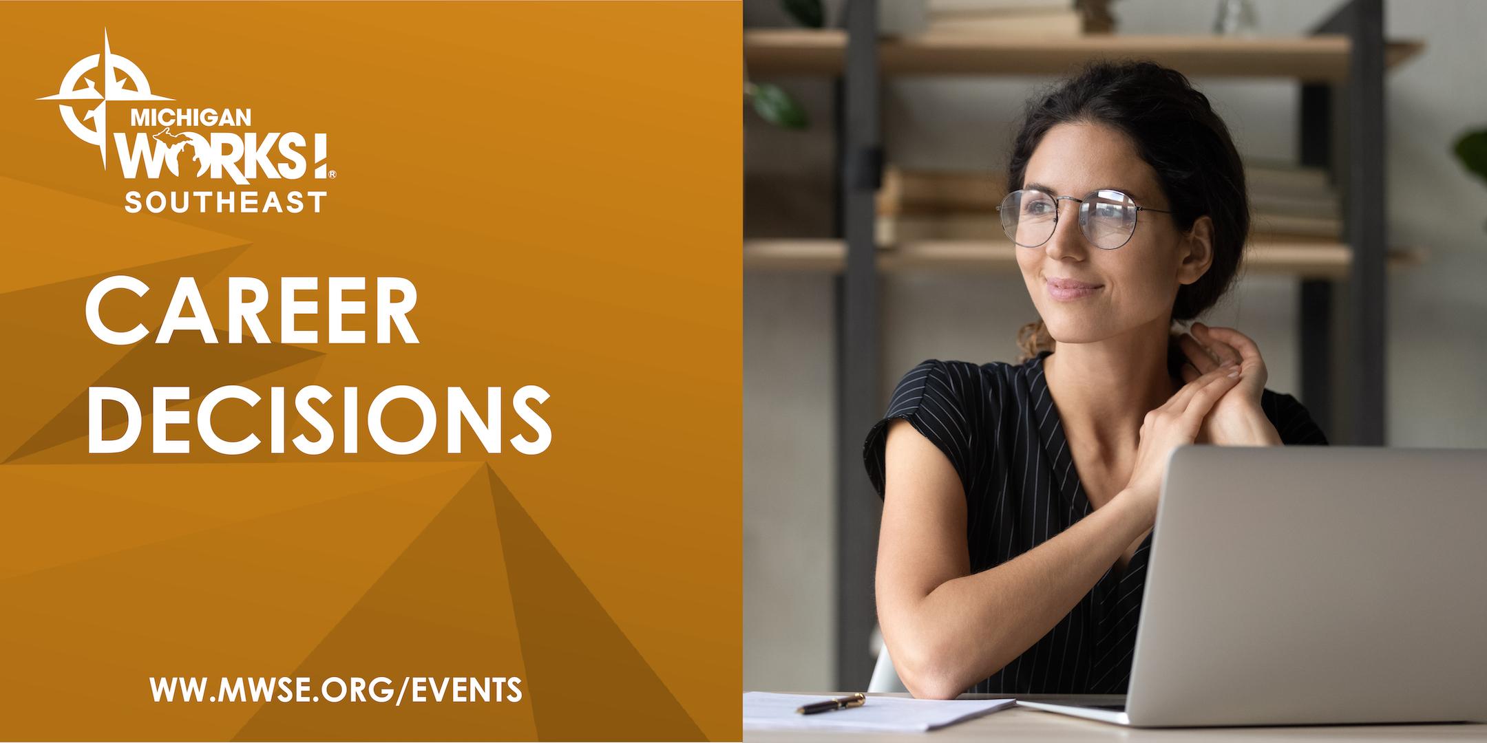 Live Webinar – Career Decisions